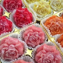 Handmade Marzipan Roses